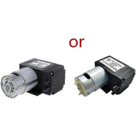Mini pompe à vide 12 V 8 l/min, pompe à membrane à aspiration haute pression avec support (1/5)