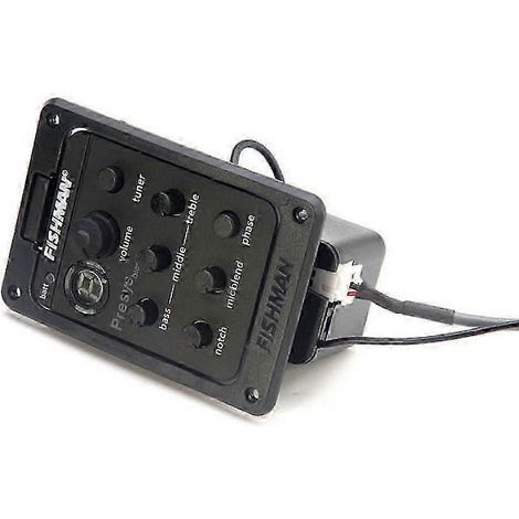 Micro Fishman Presys 301, préampli hybride double mode, égaliseur, accordeur, capteur piézo, métronome
