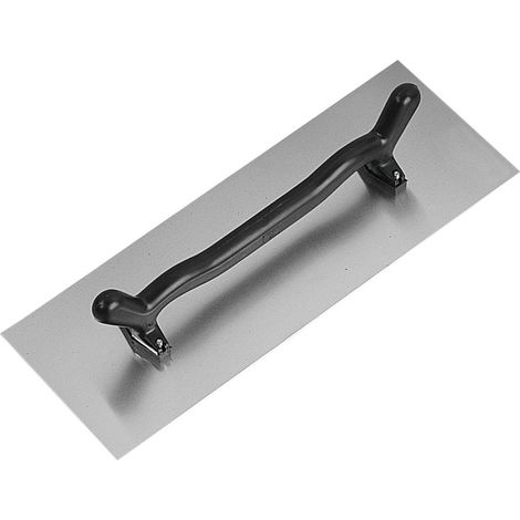 Taloche en aluminium 65 x 24 cm – Plateaux léger et résistant – Idéale pour plâtres allégés – Poignée plastique ergonomique pour un travail précis