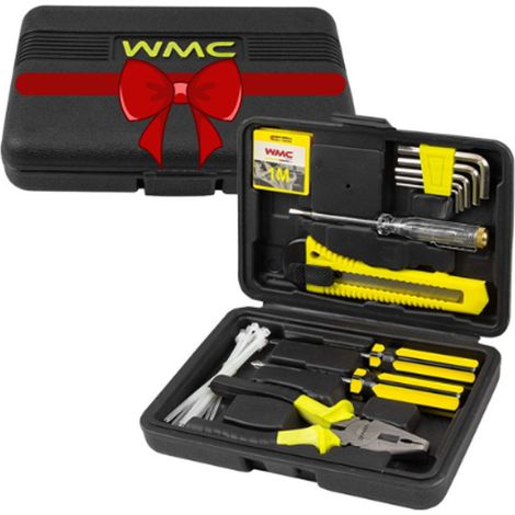 JUEGO DE HERRAMIENTAS WMC 33 PIEZAS LLAVES DESTORNILLADORES PUNTAS - el regalo perfecto (1/5)