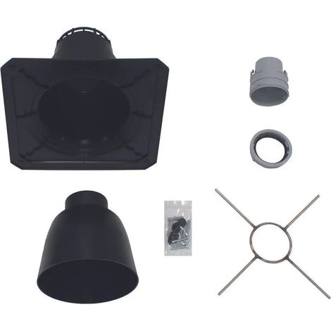Vaillant Set 1 Elementos básicos Condensación para conducto de humos flexible DN 80, PP, 303510