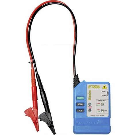 Kurth Electronic Easytest 500 Cerca cavi Passaggio, Identificazione, Tracciabilità linea, Interruzione