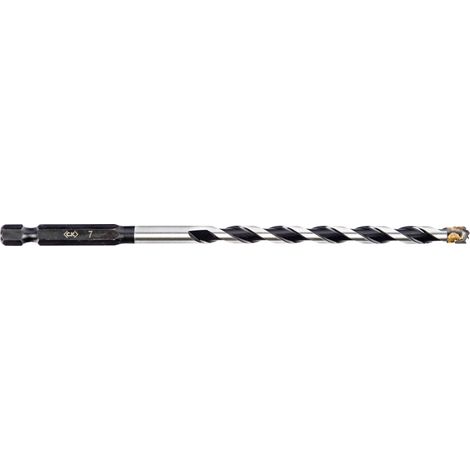 C.K T3114 0715 carbure de tungstène Foret polyvalent 7 mm Longueur totale 150 mm tige hexagonale 1 pc(s) (1/5)