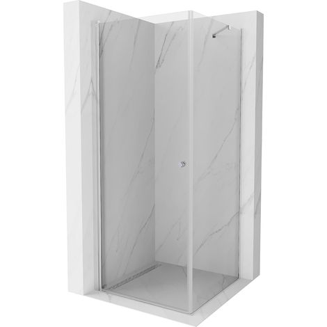 Mexen Pretoria cabine de douche pivotante 70 x 70 cm, transparent, chromé - 852-070-070-01-00 (1/5)