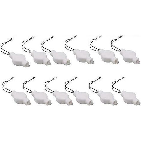 Lot de 12 guirlandes lumineuses LED à piles pour lanternes en papier et ballons de fête - Blanc chaud (1/5)