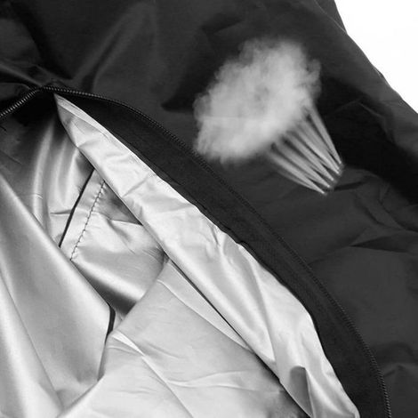 Sac De Rangement - Housse Protection Coussins Jardin - Imperméable UV Résistant - Pour Sapin Noël Et Mobilier Extérieur - 122 x 39 x 55 cm (1/5)