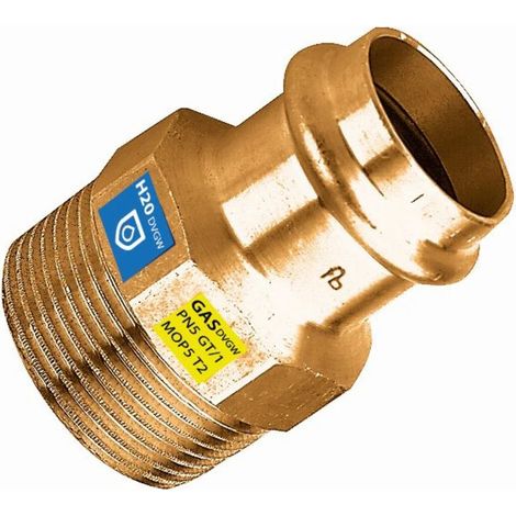 1x35mm pièce en U AG - raccord combiné RG Frabo DVGW