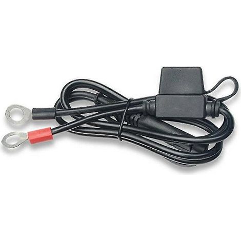 Compatible avec les bornes de chargeur de batterie de moto 12 V et les connecteurs de sortie de batterie de moto à déconnexion rapide SAE. (1/5)