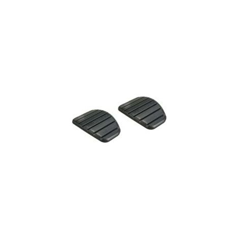 2pc Couvre-pédale d'embrayage pour voiture, Couvre-pédale de frein en caoutchouc antidérapant pour Megane Laguna Clio Kango Scenic (1/2)
