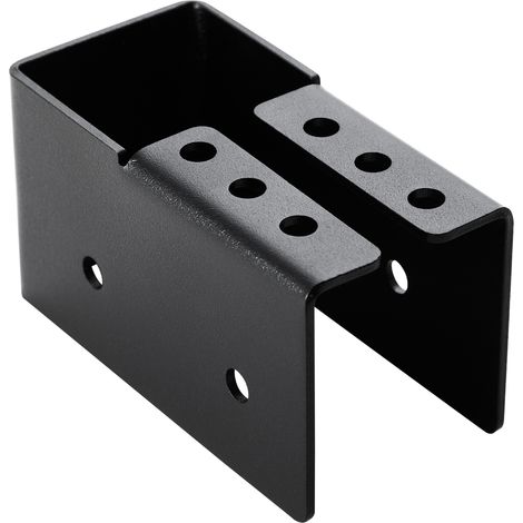 Mophorn Sabot Charpente, Lot de 24, Support de Solive de 4,9x9,2 cm, Étriers de Solive avec Vis, Supports de Fixation Pratiques pour Renforcer Balançoires, Clôtures et Toboggans en Bois (1/5)