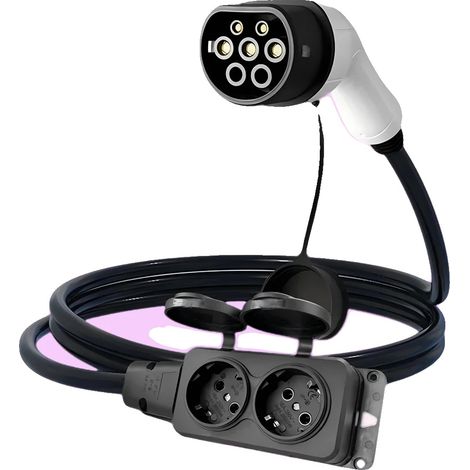 Cable de carga de 3,5 kW, compatible con vehículos eléctricos, para BYD MG, tipo 2-c (1/2)