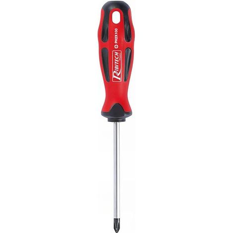 Tournevis Phillips PH0x75 - Cruciforme Aimanté - Précision et Confort de Utilisation - D-Work