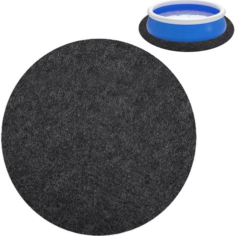 Tapis de protection rond pour jacuzzi - 200 cm - Antidérapant et imperméable (1/5)