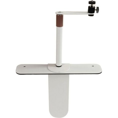 Concealed projector mount, white projector stand without drilling, telescopic height of about 13cm (1/5)