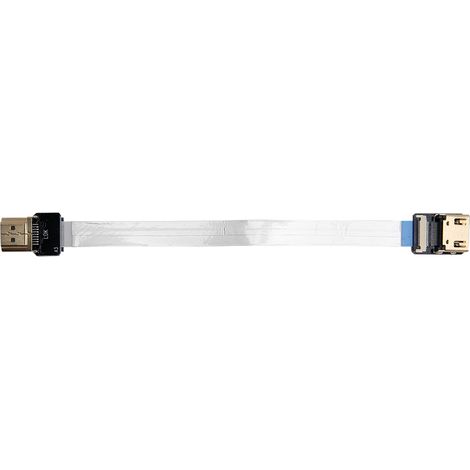 Standard-HDMI-Adapter mit A3-Flachstecker (männlich) auf A4-Buchse (15 cm) (1/5)
