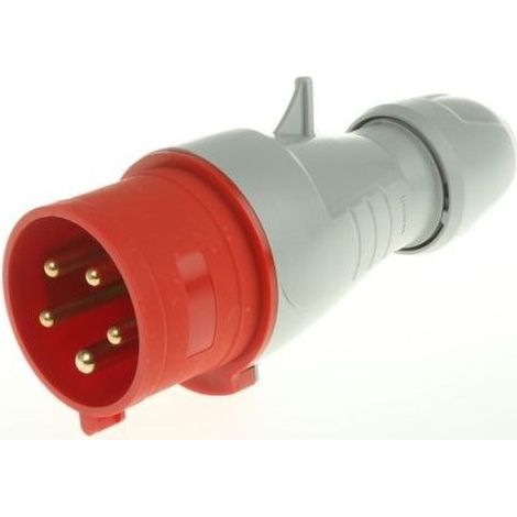 Elektrische Steckdose Legrand P17 Rot 32A Robustes Kunststoff