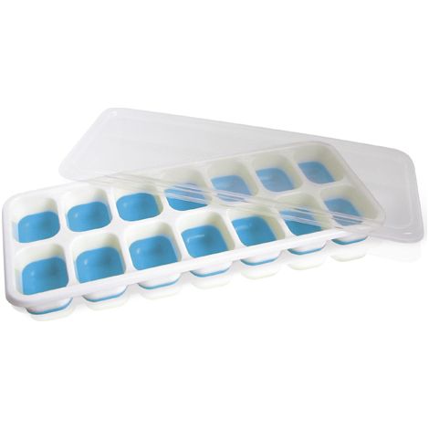 Bandeja de cubitos Vin Bouquet fie047 silicona flexible con tapa