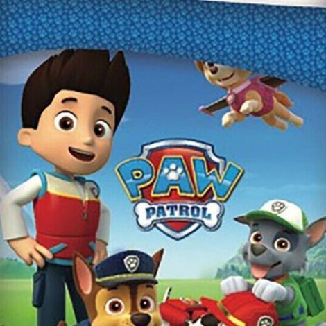 Bettwäsche-Set – Paw Patrol – Bettbezug 140 x 200 cm – 100 % Baumwolle – Kissenbezug 65 x 65 cm – Blau (1/5)