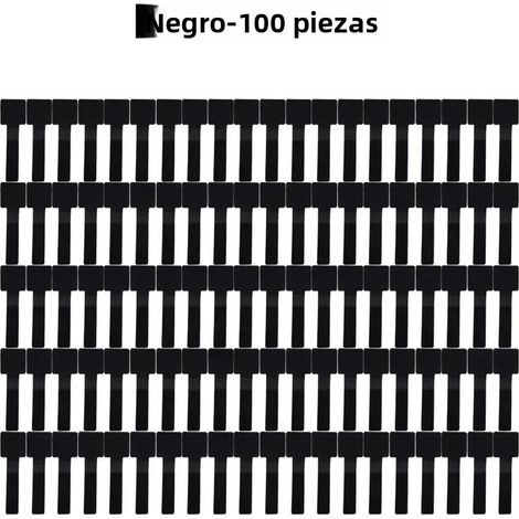 Lanières adhésives réutilisables et réglables pour l'organisation des câbles au bureau et à la maison (1/5)