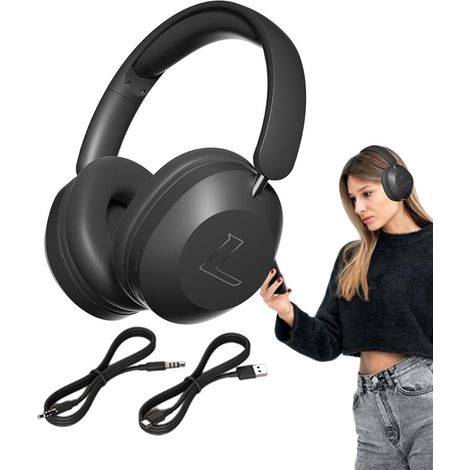 Casque pliable - sans fil supra-auriculaire 300 mAh antibruit (1/5)