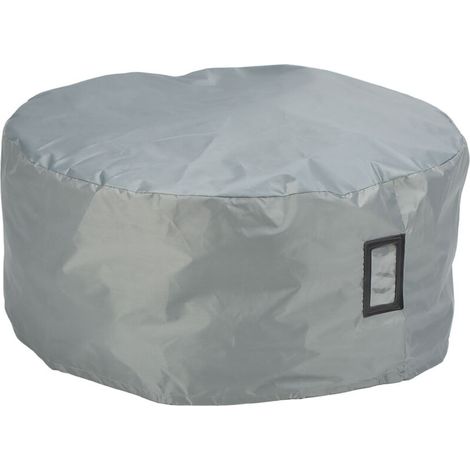 Housse de pneu universelle imperméable et multifonction pour camping-cars, remorques, bateaux et 4x4 - Gris