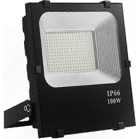 100-W-LED-Flutlicht für den Außenbereich, wasserdichter Hochleistungsreflektor für Garten und Terrasse (1/5)
