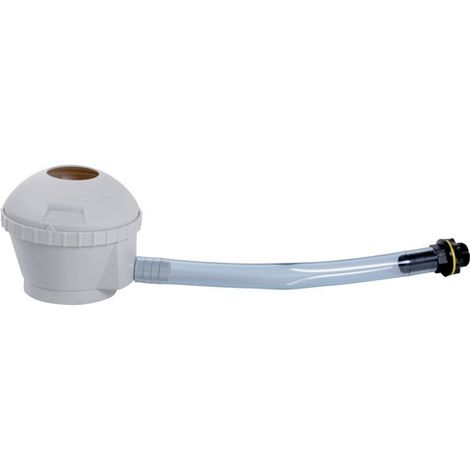 EDA – Kit collecteur filtrant universel pour récupérateur d'eau – Diamètre 65-90,4 mm – Filtre intégré – Système été/hiver