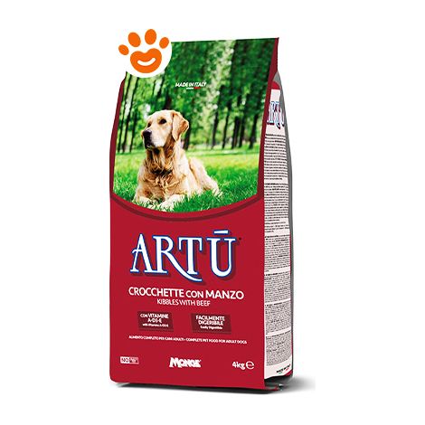 Monge Dog Artù con Manzo  - Monge Dog Artù con Manzo - Sacco Da 20 Kg (1/3)
