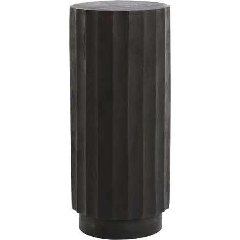 Colonna Light & Living ELLENA in legno color rosso scuro – Ø35x80 (1/3)