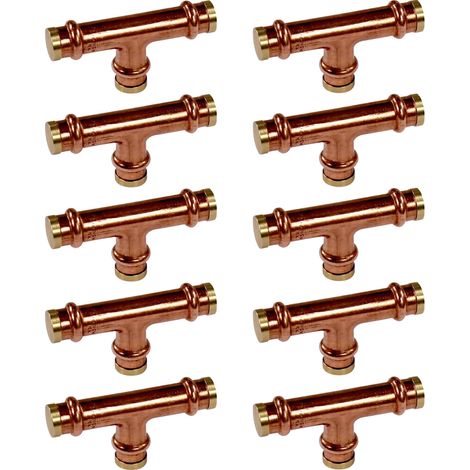 Lot de 10 Boutons de meuble cuivre et laiton "Vintage - Retro" - Arcanaute (1/4)