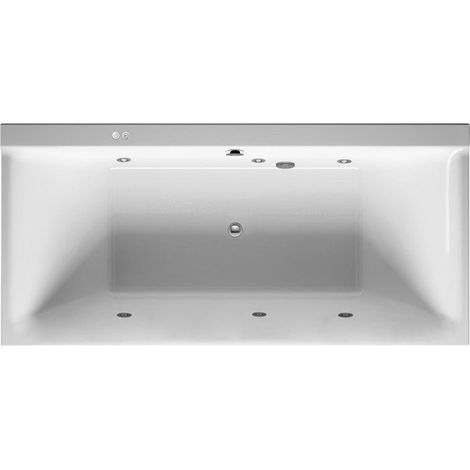 Vasca Vasca idromassaggio rettangolare P3 Comforts 250 l 190x90 bianco, 2 file Jet-Syst