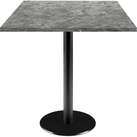 Table 70 x 70 cm - modèle Rome marbre nabu