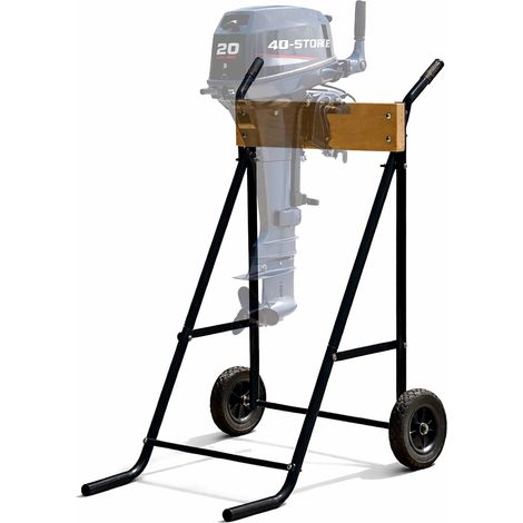 Outboard motor stand steel wood 100 kg capacity 229384361 (1/5)
