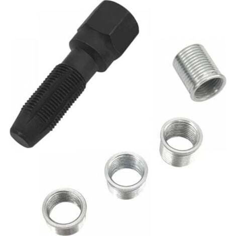 Kit de réparation de filetage pour bougies d’allumage M14×1,255 pièces, outil de refiletage culasse et cylindre (1/3)