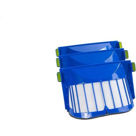 Accessories for robot vacuum cleaner - compatible with three types of filters for the iRobot Roomba 600 series. (1/5)