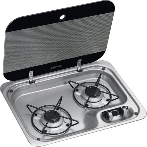 Piano cottura a gas Dometic HBG 2335, 2 fuochi da 1600 W