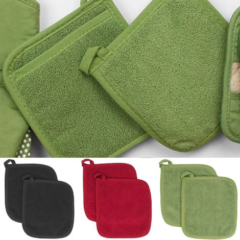 Guanti da cucina in cotone, 20x20 cm (2 pezzi)