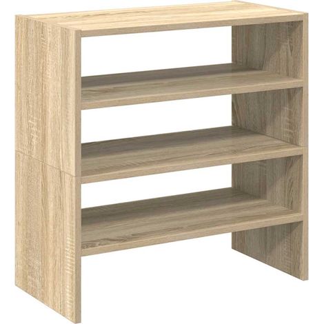 Maison Exclusive - Scarpiere 2 pz Impilabili Rovere Sonoma 60x30x30,5 cm
