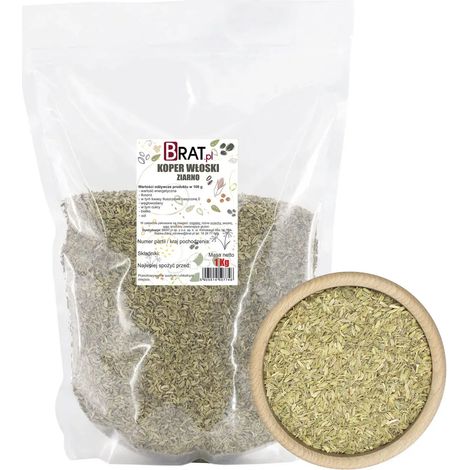 Semillas de hinojo 1 kg (1/4)