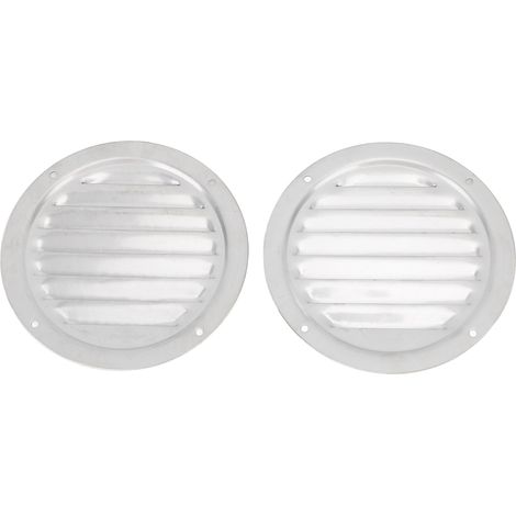 Couvercle de Ventilation étanche à la pluie, en acier inoxydable, de qualité Marine, pour bateaux, Yacht, 5 pouces, 2 pièces (1/5)