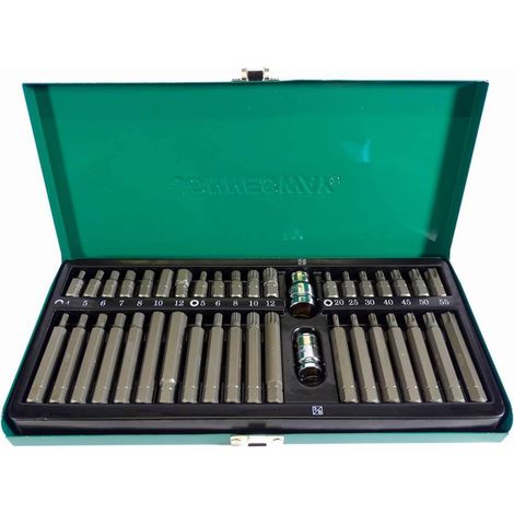 Ensemble de 40 embouts Jonnesway S29H4140S (1/2)