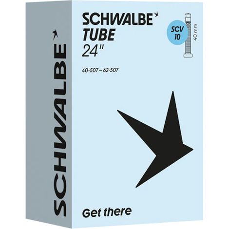 Schwalbe Fahrradschlauch SCV 10 24" Clik Valve 40mm ETRTO 40/62-507