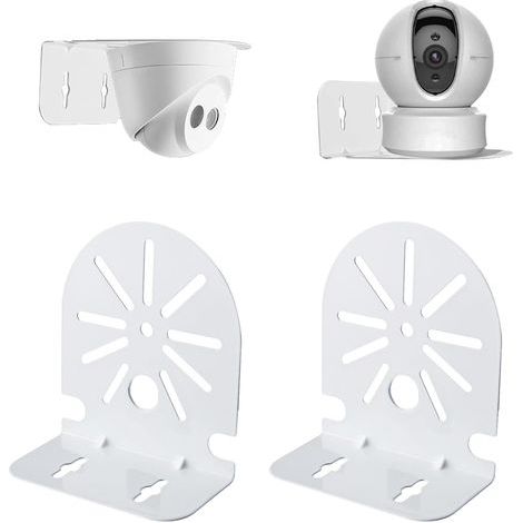 Support Mural en métal Massif pour Caméra IP dôme et Bullet, sans Fil WiFi PT, systèmes de sécurité intérieurs et extérieurs, Compatible avec, Ezivz, Tapo, etc