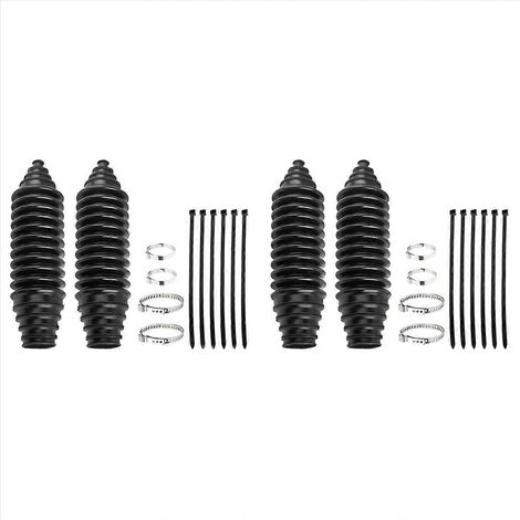 Kit de 4 soufflets de crémaillère de direction universels pour voiture, avec outils et intérieur en silicone anti-poussière. (1/5)