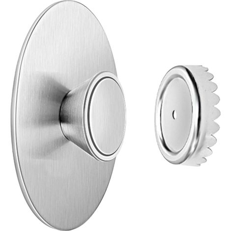 Magnetische Seifenschale zur Wandmontage aus rostfreiem Edelstahl für Bad, Küche und Aufbewahrung. Keine Bohrungen zur Montage erforderlich.