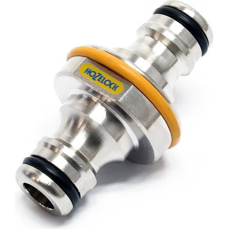 Adaptador metálico resistente Hozelock Pro para exterior