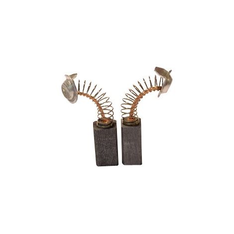 Jeu De 2 Charbons Adaptable Pour Hitachi. Dimensions: 6.5 X 7.5 X 13mm.