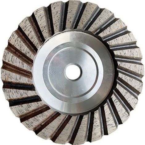 Professional Quality Granite Diamond Grinding Disc 100mm x M14 - 100mm Turbo Diamond Grinding Wheel (1/5)