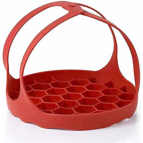 autocuiseur Sling, Silicone Sling Bakeware Instantan Pot/ninja Foodi/multi-fonction Cooker Anti-chaudage Ustensiles De Cuisson Vapeur Lifter Rack (1/5)