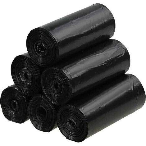 [JAMAIS UTILISÉ] Lot de 150 Sachet Poubelle 40L Sacs Poubelle en Plastique Noir